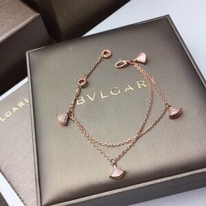 BVLGARI  fan-shaped diamond bracelet